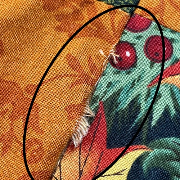 Handmade Patchwork Table Runner Autumn Fall Thanksgiving Pumpkins Orange Quilted - Picture 6 of 10